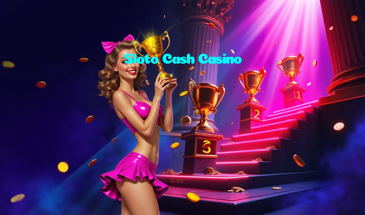 Sloto Cash Casino casino presented on mobile device in Pakistan with slots and live games